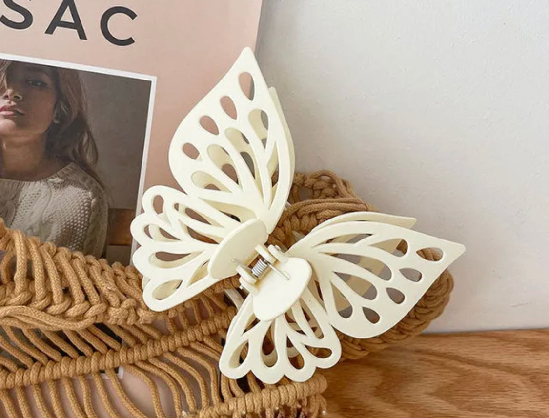 Butterfly Jumbo Hair Claw Clip
