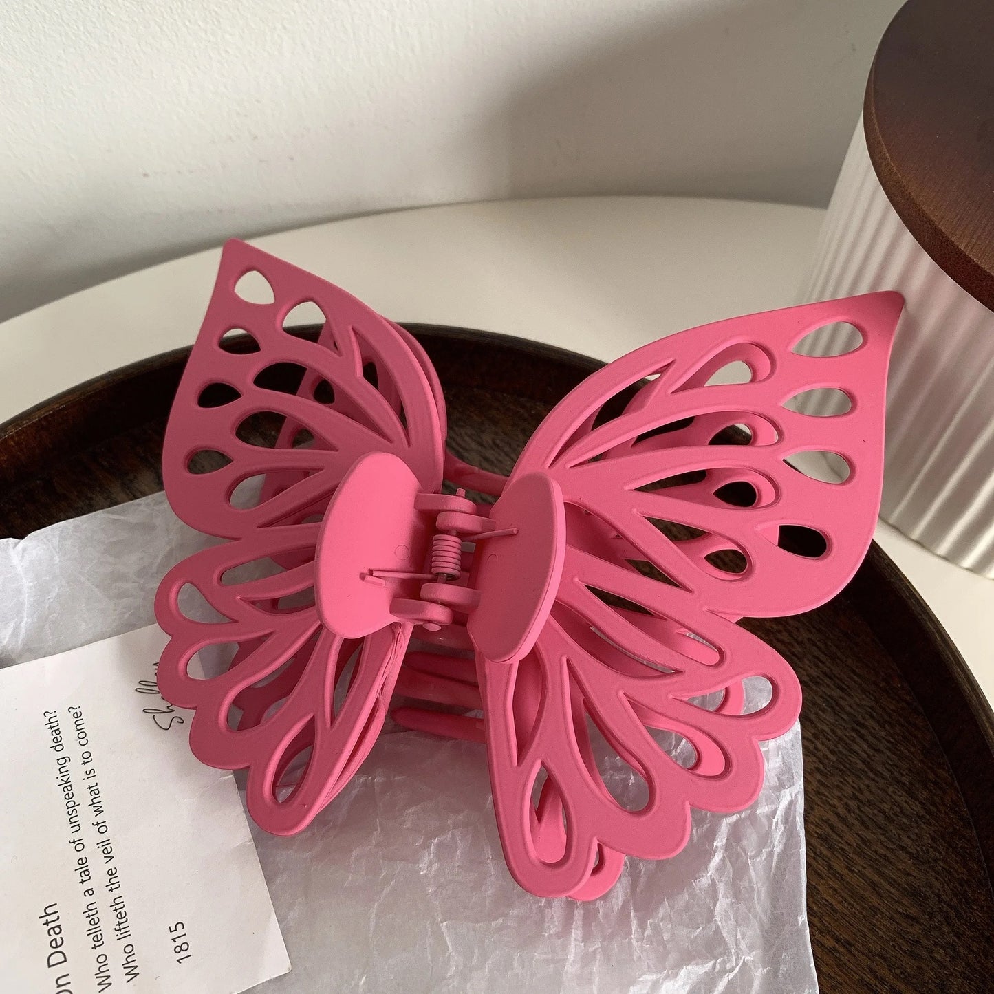 Butterfly Jumbo Hair Claw Clip
