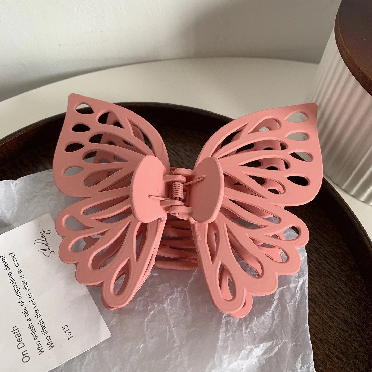 Butterfly Jumbo Hair Claw Clip