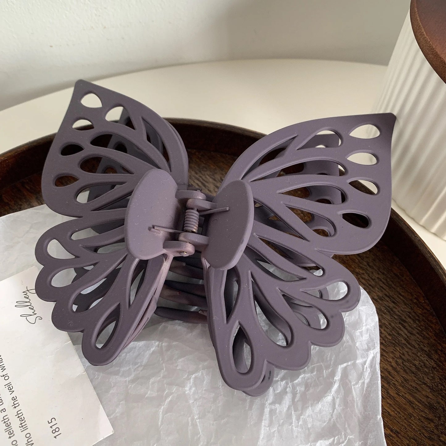 Butterfly Jumbo Hair Claw Clip
