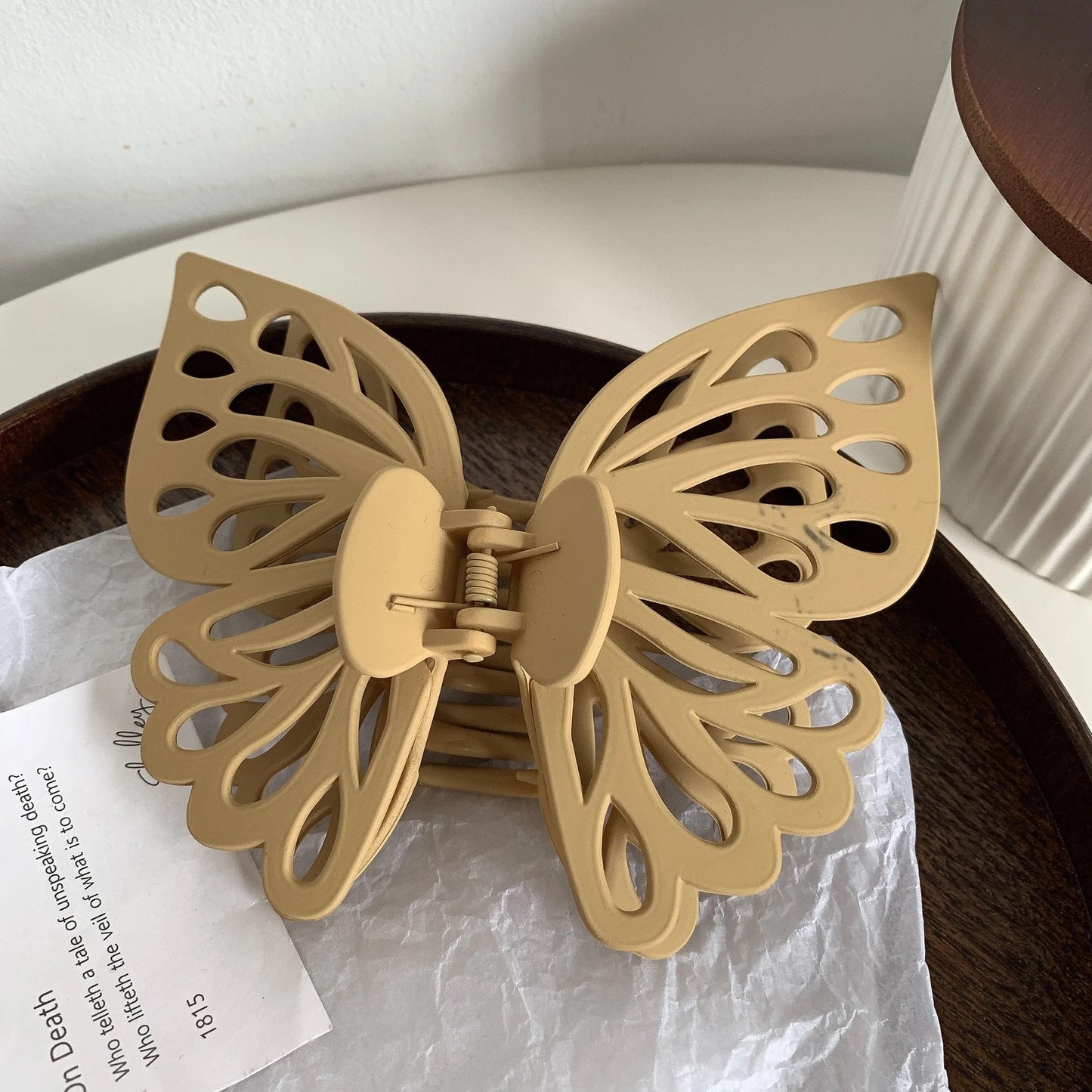 Butterfly Jumbo Hair Claw Clip