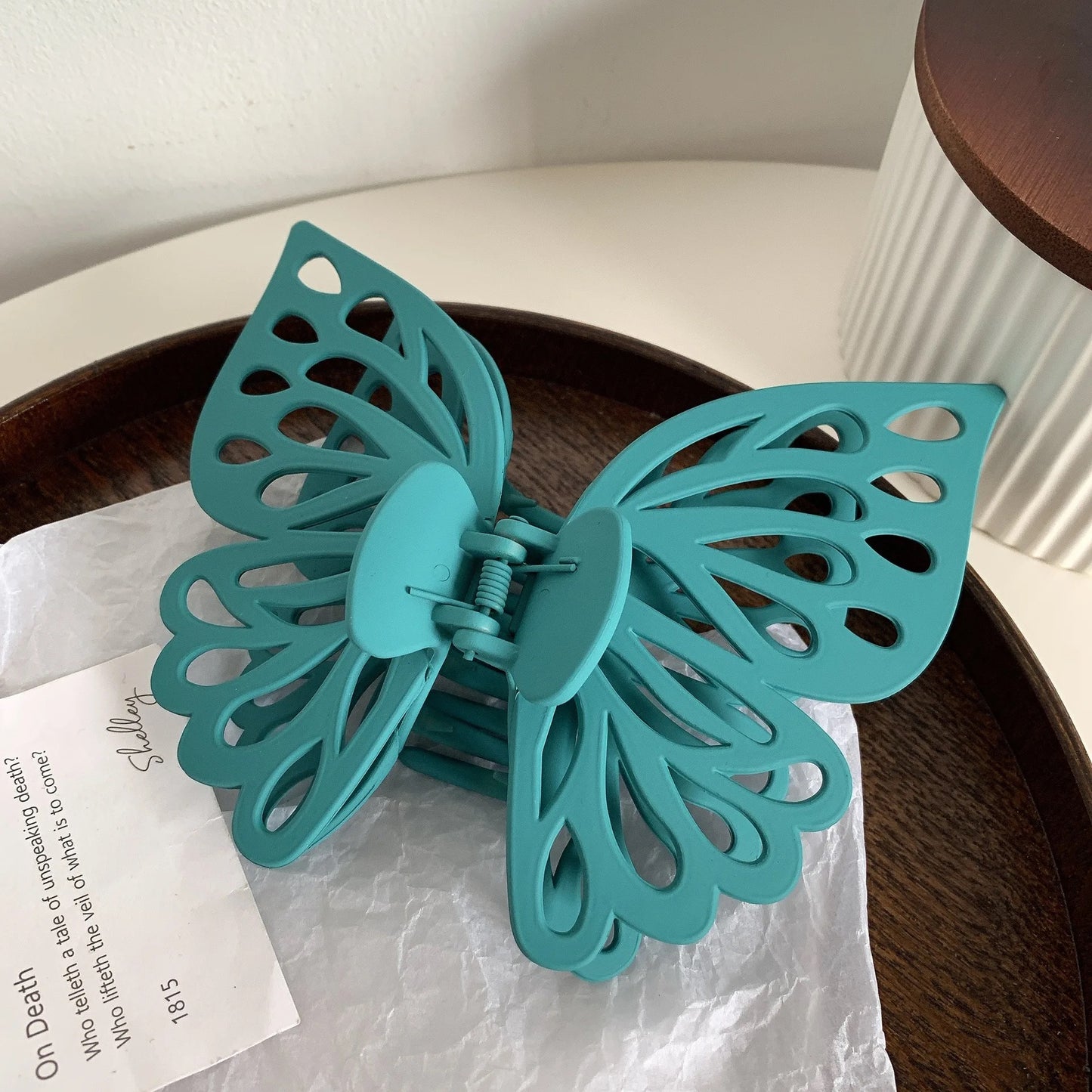 Butterfly Jumbo Hair Claw Clip
