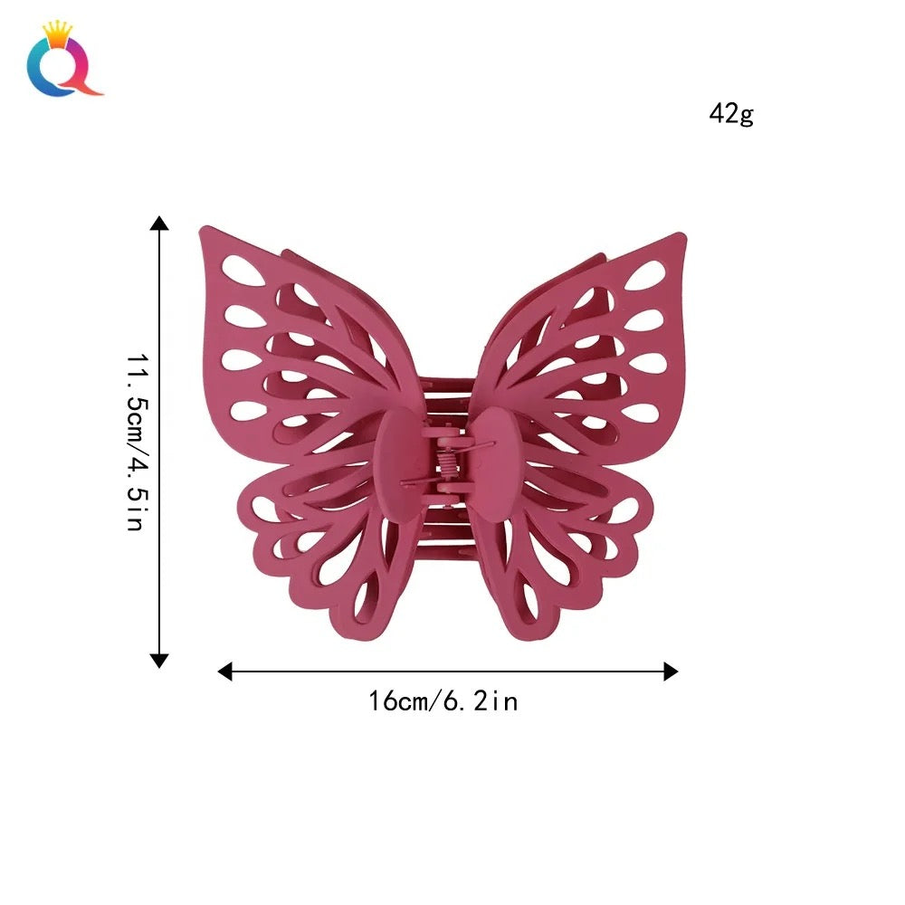 Butterfly Jumbo Hair Claw Clip