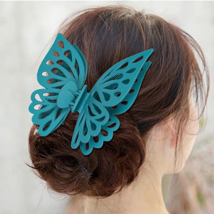 Butterfly Jumbo Hair Claw Clip