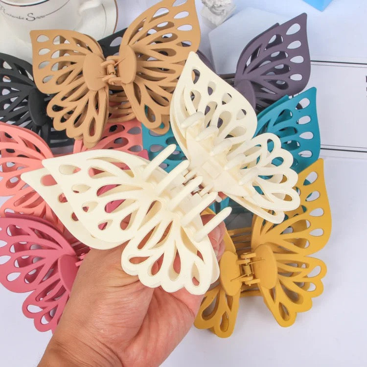 Butterfly Jumbo Hair Claw Clip